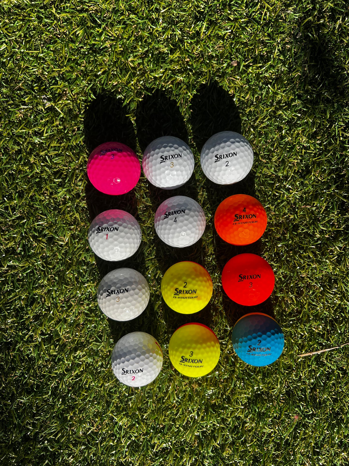 12x Srixon Assorted