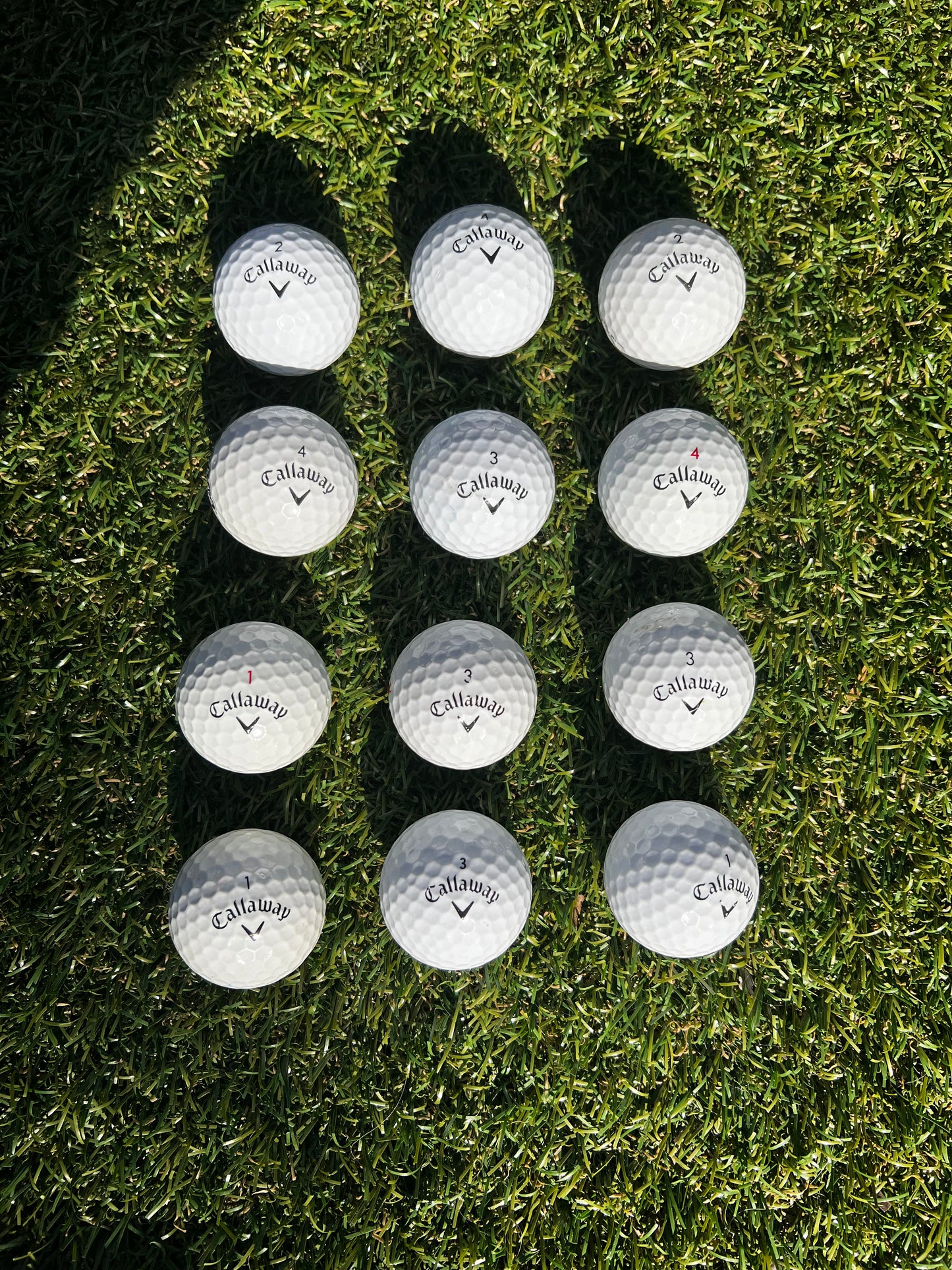 12x Callaway Assorted