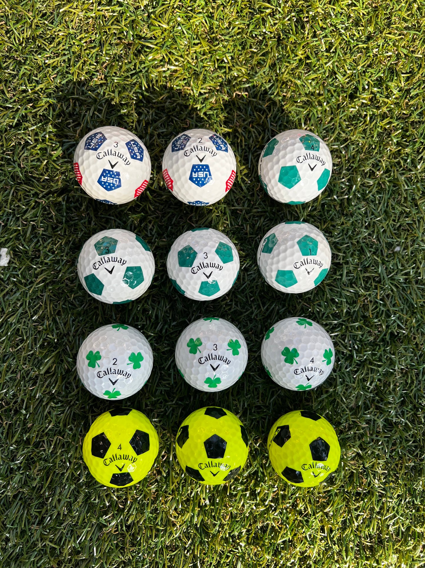 12x Callaway Truvis Assorted